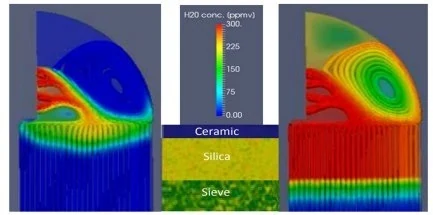 Computational fluid dynamics simulation