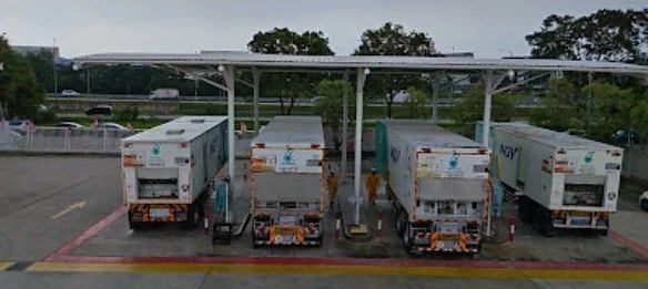 Fleet of NGV gas recovery units